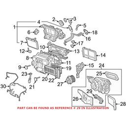 Audi Cabin Air Filter Cover 4M1819422